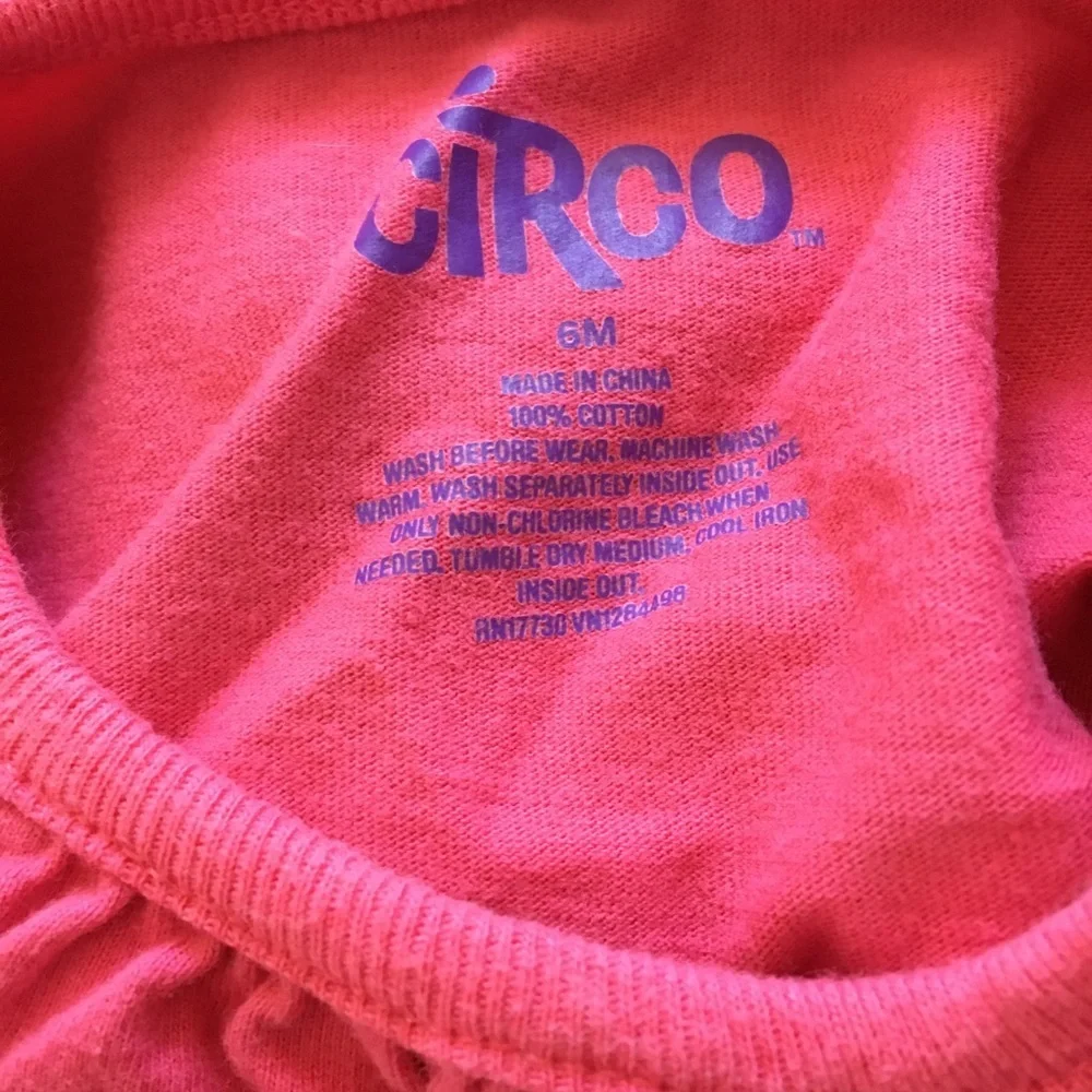 Infant circo onesie 6 months